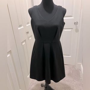 Loft black work dress